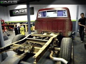 Démontage pour restauration complète du Pick up ARS Chevrolet C10 1968